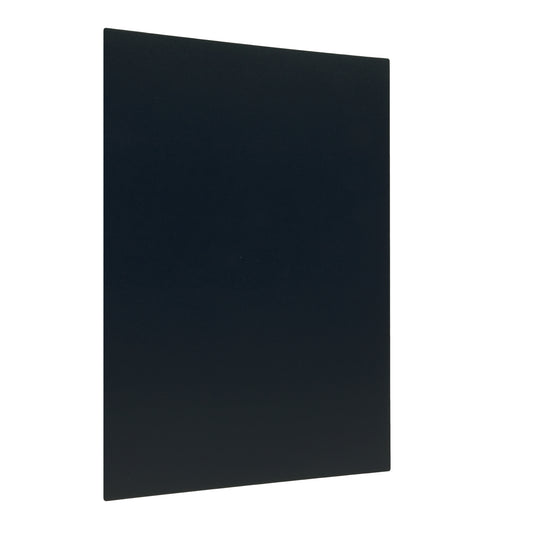 Securit Table Chalkboards - Elegant Insert - Black 21x15x0,3cm - Pack of 15