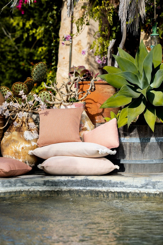 Fermob Evasion Outdoor Cushion 44 x 30 cm – lifestyle