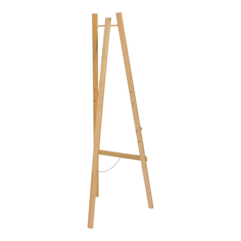 Load image into Gallery viewer, Securit Easel Chalkboard Set - Beech Easel 165 cm + Beech Chalkboard 70x90 cm + Waterproof Markers
