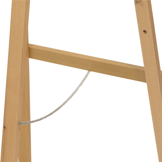 Securit Pavement Boards - Easel - Beech 165x61x63cm