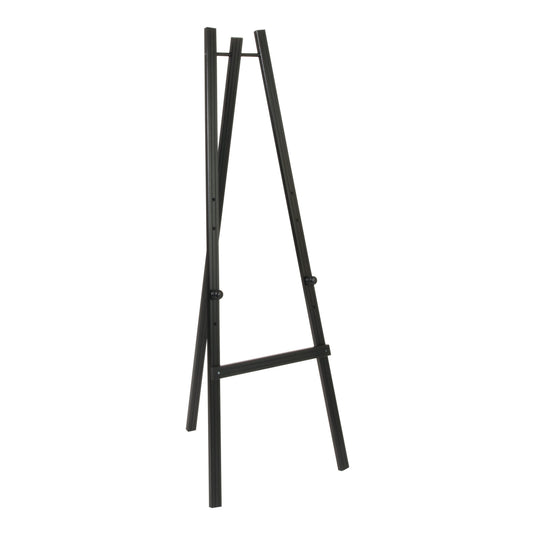 Securit Easel Chalkboard Set - Black Easel 165 cm + Black Chalkboard 70x90 cm + Waterproof Markers