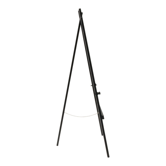 Securit Easel Chalkboard Set - Black Easel 165 cm + Black Chalkboard 70x90 cm + Waterproof Markers