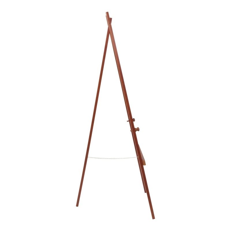 Load image into Gallery viewer, Securit Easel Chalkboard Set - Mahogany Easel 165 cm + Mahogany Chalkboard 70x90 cm + Waterproof Markers
