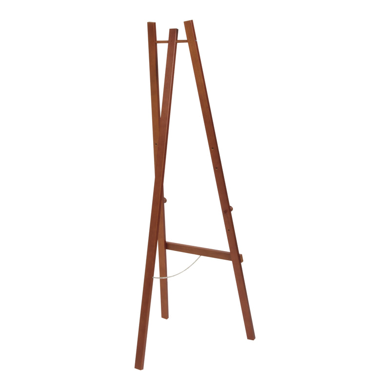 Load image into Gallery viewer, Securit Easel Chalkboard Set - Mahogany Easel 165 cm + Mahogany Chalkboard 70x90 cm + Waterproof Markers
