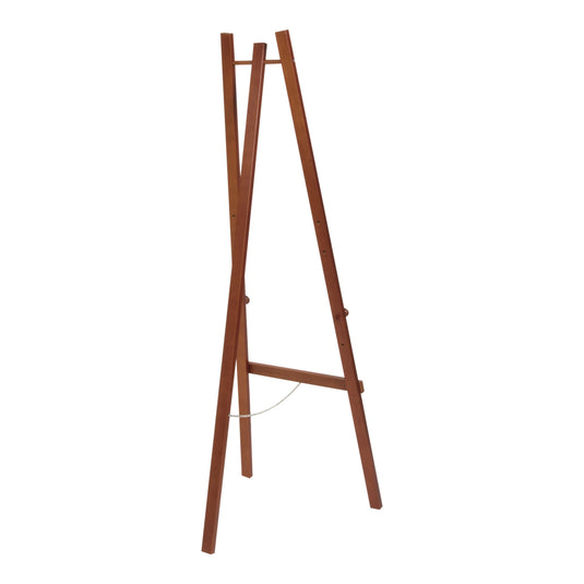 Securit Easel Chalkboard Set - Mahogany Easel 165 cm + Mahogany Chalkboard 60x80 cm + Waterproof Markers