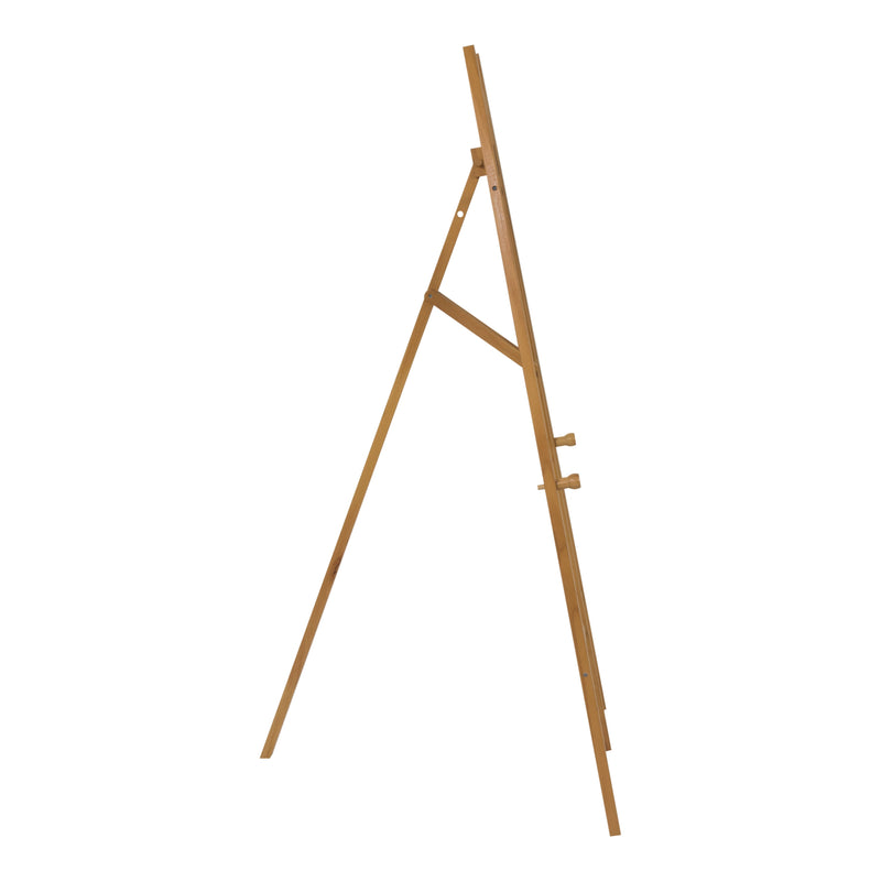 Load image into Gallery viewer, Securit Easel Chalkboard Set - Teak Easel 165 cm + Teak Chalkboard 60x80 cm + Waterproof Markers
