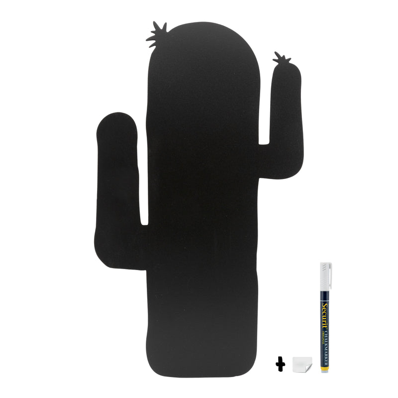 Load image into Gallery viewer, Securit Wall Chalkboards - Cactus - Black 47,3x27,5x1cm - Pack of 6
