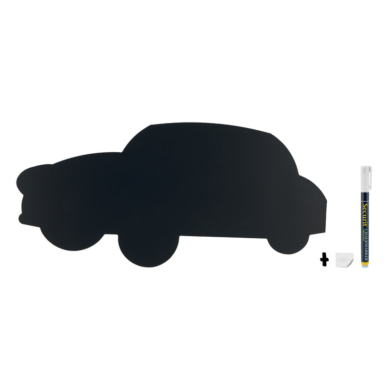 Load image into Gallery viewer, Securit Wall Chalkboards - Silhouette - Black 19x49,5x0,3cm - Pack of 6
