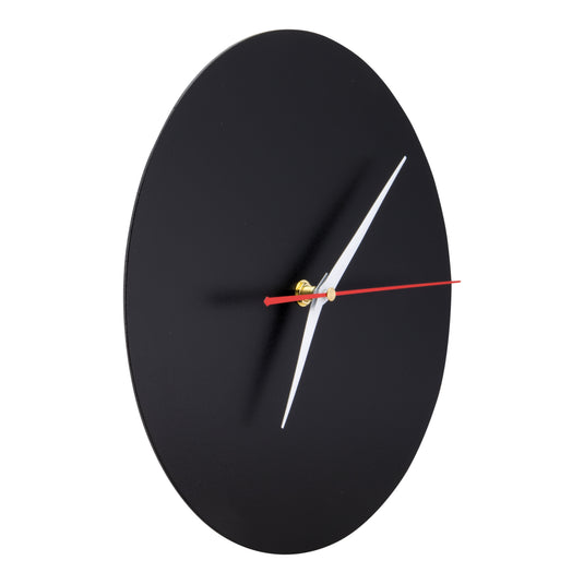Securit Wall Chalkboards - Clock - Black 27x27x2,5cm - Pack of 6
