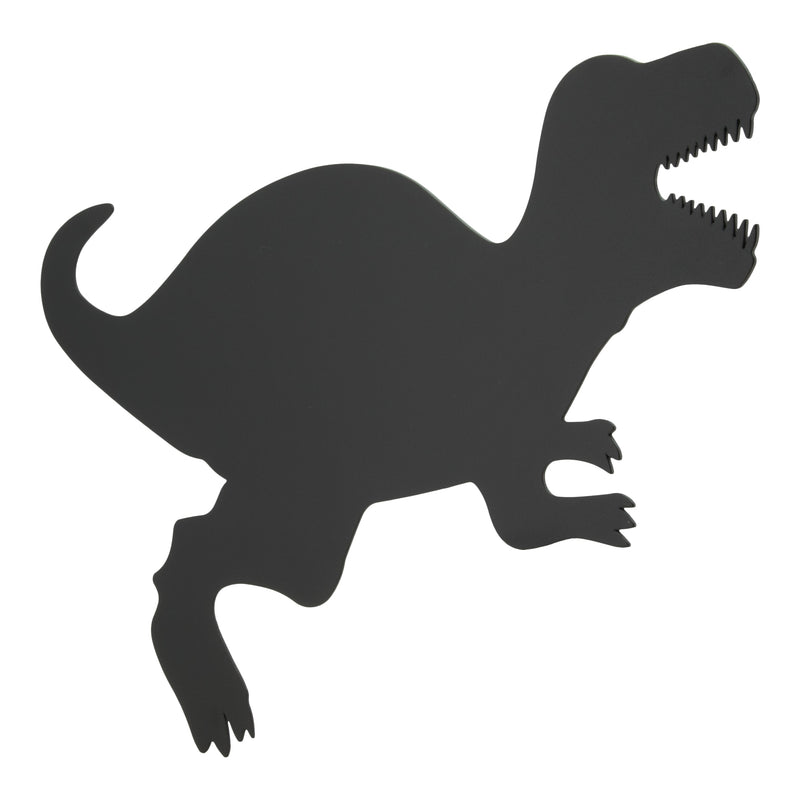 Load image into Gallery viewer, Dinosaur &amp; Bear Kids Chalkboard Set - Silhouette Wall Chalkboards + Kids &amp; Animal Stencils + White Chalk Markers
