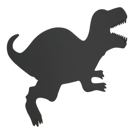 Dinosaur & Bear Kids Chalkboard Set - Silhouette Wall Chalkboards + Kids & Animal Stencils + White Chalk Markers