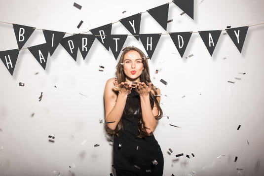 Securit Wall Chalkboards - Celebration - Black 20,8x14,5x0,1cm - Pack of 6 - in use