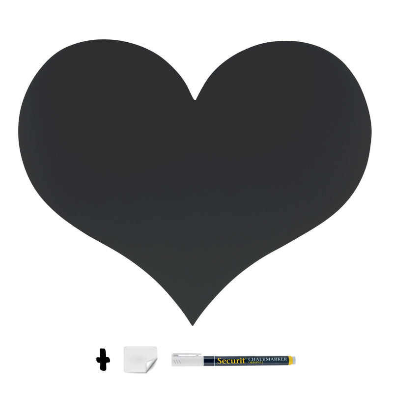 Load image into Gallery viewer, Securit Wall Chalkboards - Silhouette - Black 30x36x0,3cm - Pack of 6

