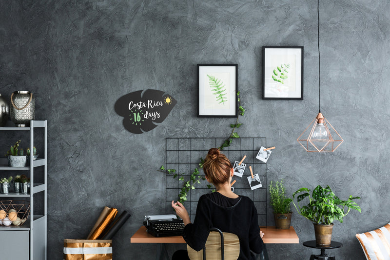 Load image into Gallery viewer, Securit Wall Chalkboards - Silhouette - Black 43,8x29x0,3cm - Pack of 6 - in use
