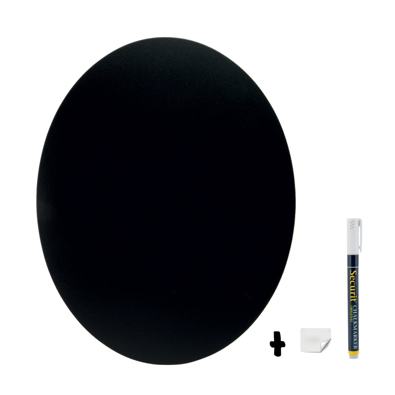 Load image into Gallery viewer, Securit Wall Chalkboards - Silhouette - Black 29,8x37,7x0,3cm - Pack of 6
