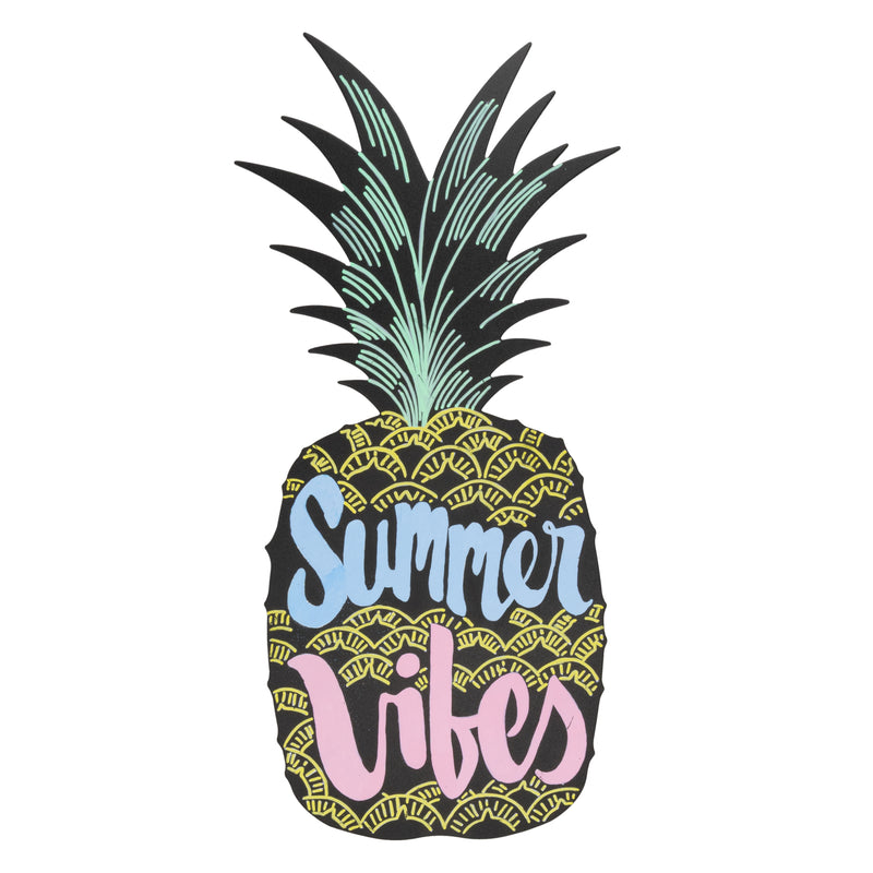 Load image into Gallery viewer, Securit Wall Chalkboards - Pineapple - Black 49,3x23,6x1cm - Pack of 6
