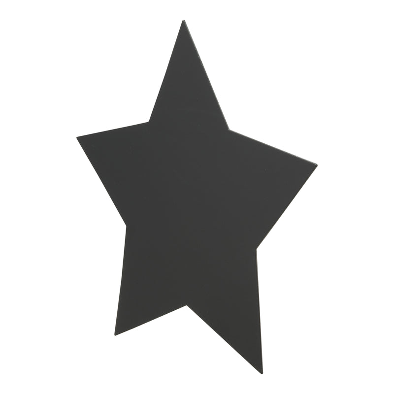 Load image into Gallery viewer, Securit Wall Chalkboards - Silhouette Stars Wall Chalkboard in Black 29x32x0,3cm - 6 x Set of 2
