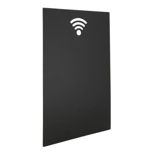 Securit Wall Chalkboards - Silhouette - Black 38x25x0,3cm - Pack of 6