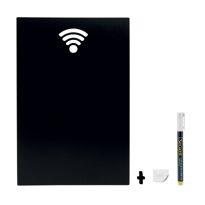 Load image into Gallery viewer, Securit Wall Chalkboards - Silhouette - Black 38x25x0,3cm - Pack of 6
