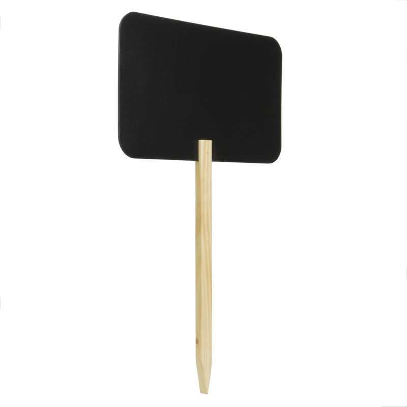 Load image into Gallery viewer, Securit Table Chalkboards - Silhouette Stick - Black 73,5x45x0,2cm - Pack of 6
