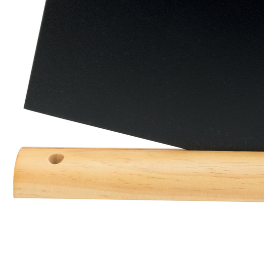 Securit Table Chalkboards - Silhouette Wood - Black 34,5x21x6cm - Pack of 6