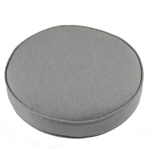 Flanel grey Fermob 1900 Cabriolet armchair cushion, replacement accessory with soft fabric and comfortable padding.