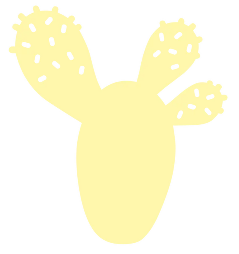 Load image into Gallery viewer, BOUQUET SAUVAGE Cactus 25.5 x 24 cm non slip pad
