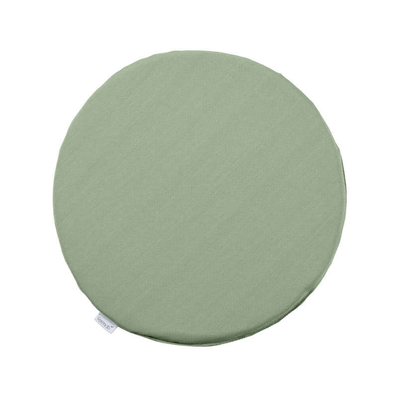 Load image into Gallery viewer, Fermob Basics Outdoor Seat Cushion Ø43 cm – Almond Green
