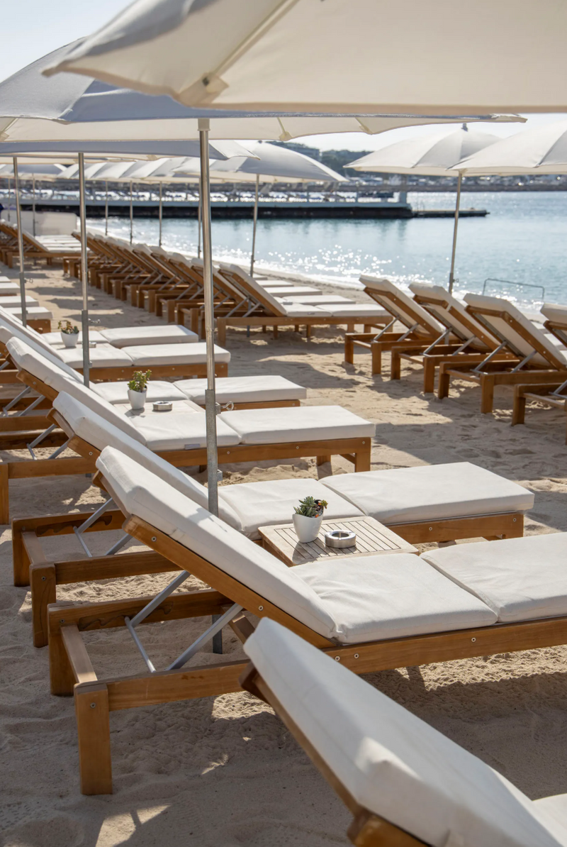 Load image into Gallery viewer, Custom Wood Designs Ibiza low teak table with 45x45 cm square top, showcasing smooth teak wood finish for patio furniture.
