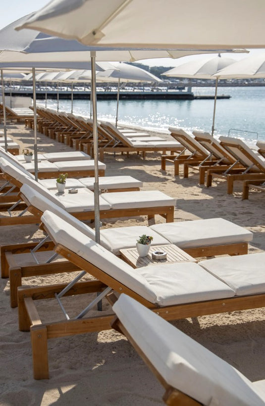 IBIZA 80x80 Solid Teak Dining Table