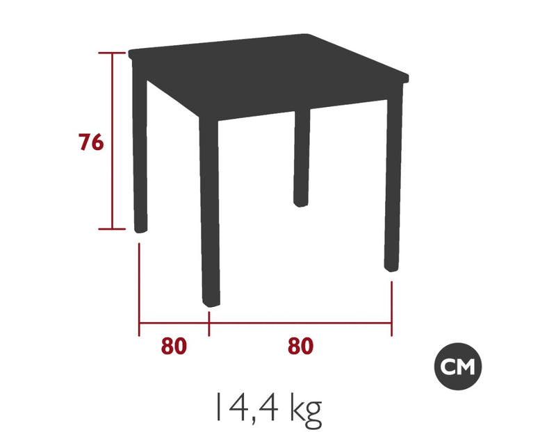 Load image into Gallery viewer, IBIZA 80x80 Solid Teak Dining Table
