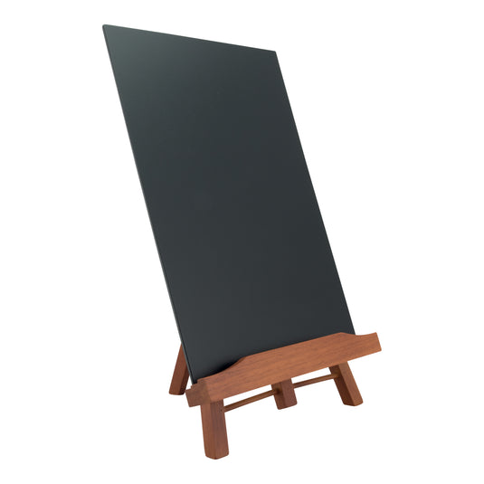 Securit Table Chalkboards - Junior - Mahogany 35,5x21,5x18cm - Pack of 10