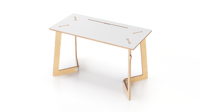 Scrivania White Small Exclusive - Custom Wood Designs