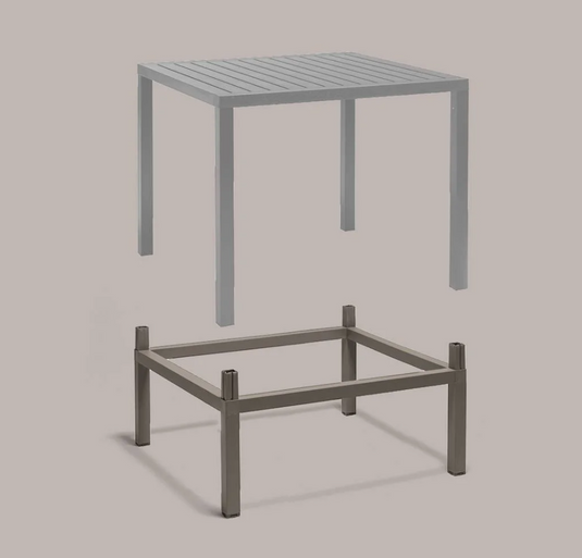 Nardi Cube 80 Height Extension Kit with additional accessories for Cube 80 furniture, shown in the image.