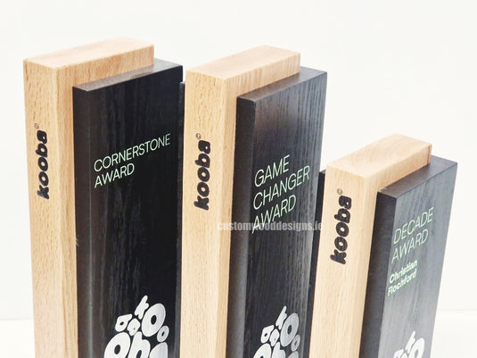 Kooba Awards Ireland Custom Wood Designs