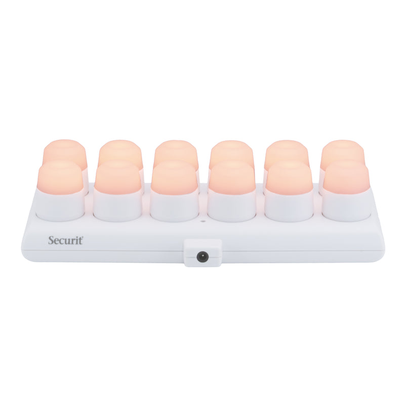 Load image into Gallery viewer, Securit Lighting - Rechargeable Tea Light Set Amsterdam in RGB + Warm White - Pack of 6
