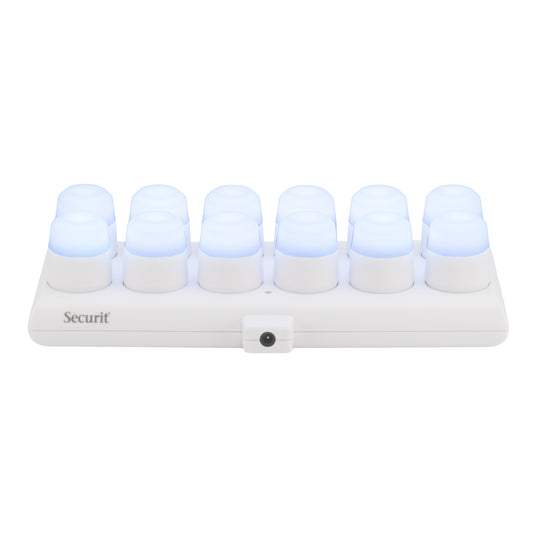 Securit Lighting - Rechargeable Tea Light Set Amsterdam in RGB + Warm White - Pack of 6