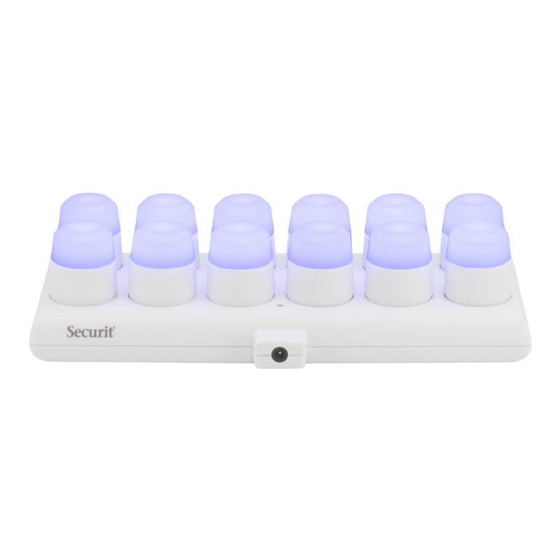 Load image into Gallery viewer, Securit Lighting - Rechargeable Tea Light Set Amsterdam in RGB + Warm White - Pack of 6
