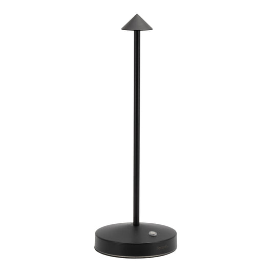 Securit Lighting Set - Angelina Table Lamps Black (Pack of 6) + 10-Port Multicharger