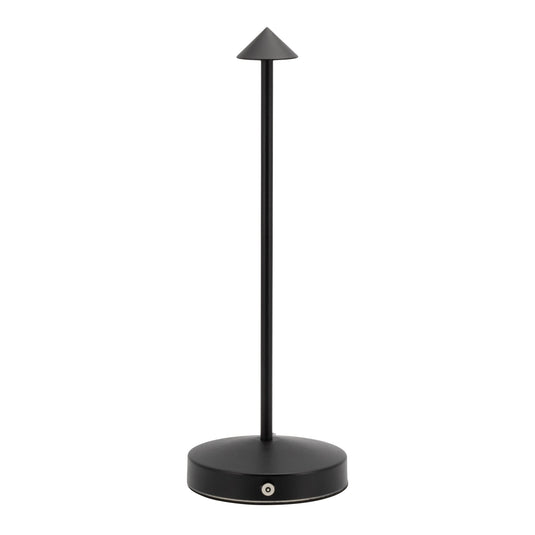 Securit Lighting Set - Angelina Table Lamps Black (Pack of 6) + 10-Port Multicharger