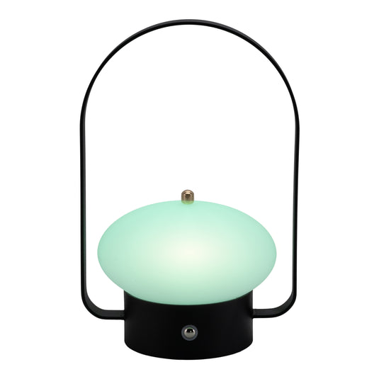 Securit Lighting - Wireless Table Service Lamp Barcelona in Black - Pack of 6