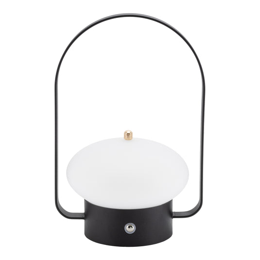 Securit Lighting - Wireless Table Service Lamp Barcelona in Black - Pack of 6