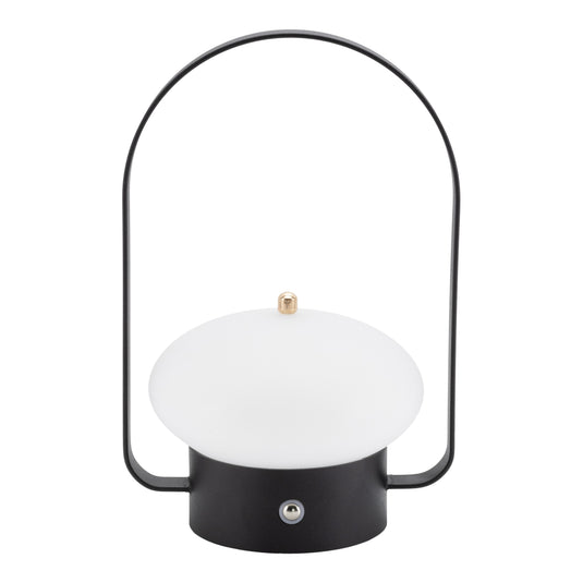 Securit Lighting - Wireless Table Service Lamp Barcelona in Black - Pack of 6