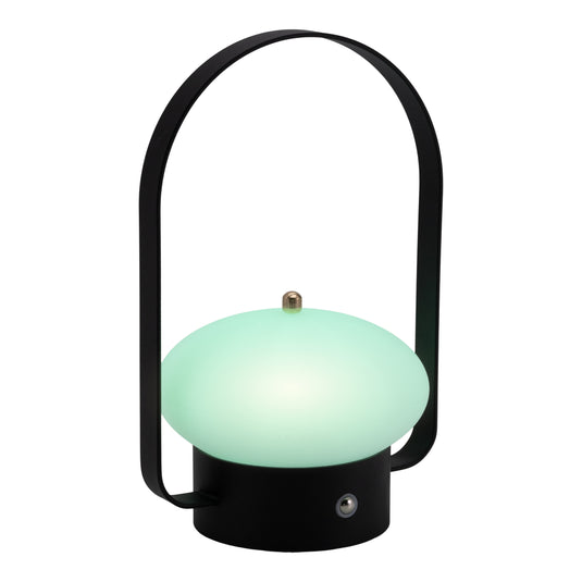Securit Lighting - Wireless Table Service Lamp Barcelona in Black - Pack of 6