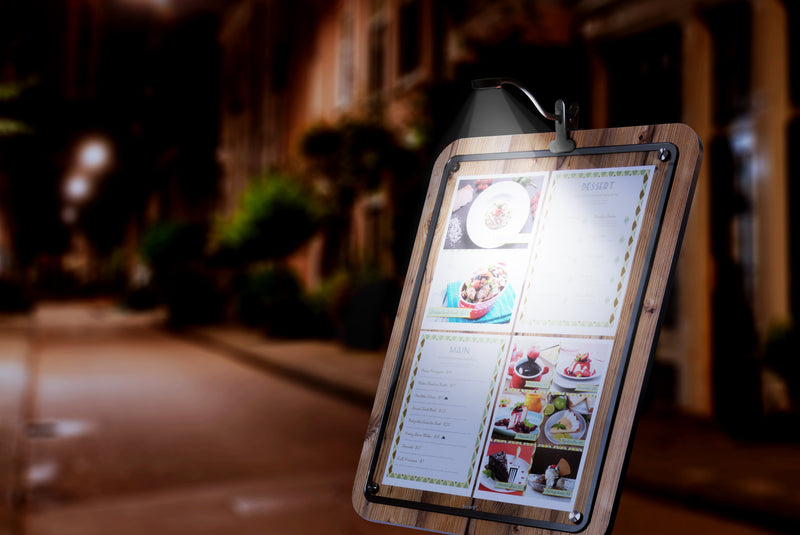 Load image into Gallery viewer, Securit Information Displays - Accessoires - Black 27x7,5x11cm - Pack of 6 - in use

