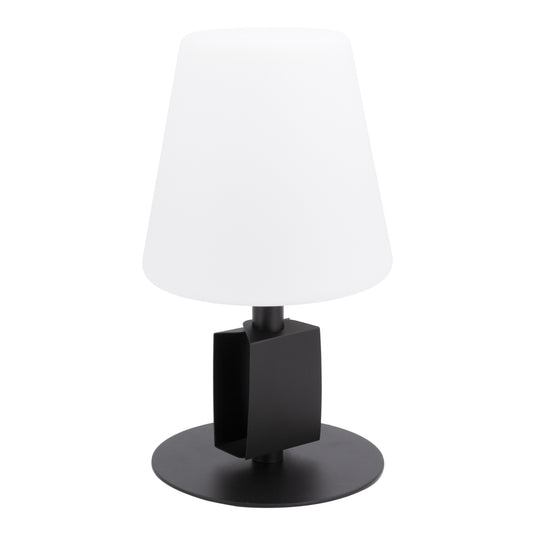 Securit Lighting - Water Resistant Wireless Table Lamp in Black - Pack of 8