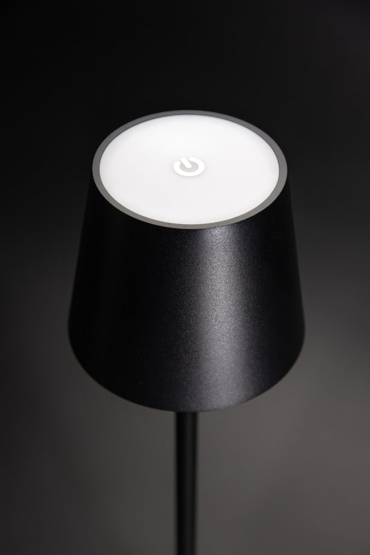 Securit Lighting - Wireless Table Lamp Feline in Black - Pack of 6