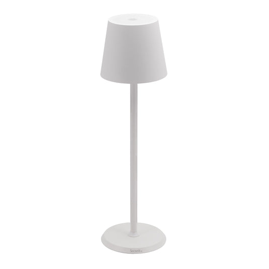 Securit Lighting Set - Feline Table Lamps White (Pack of 6) + 10-Port Multicharger