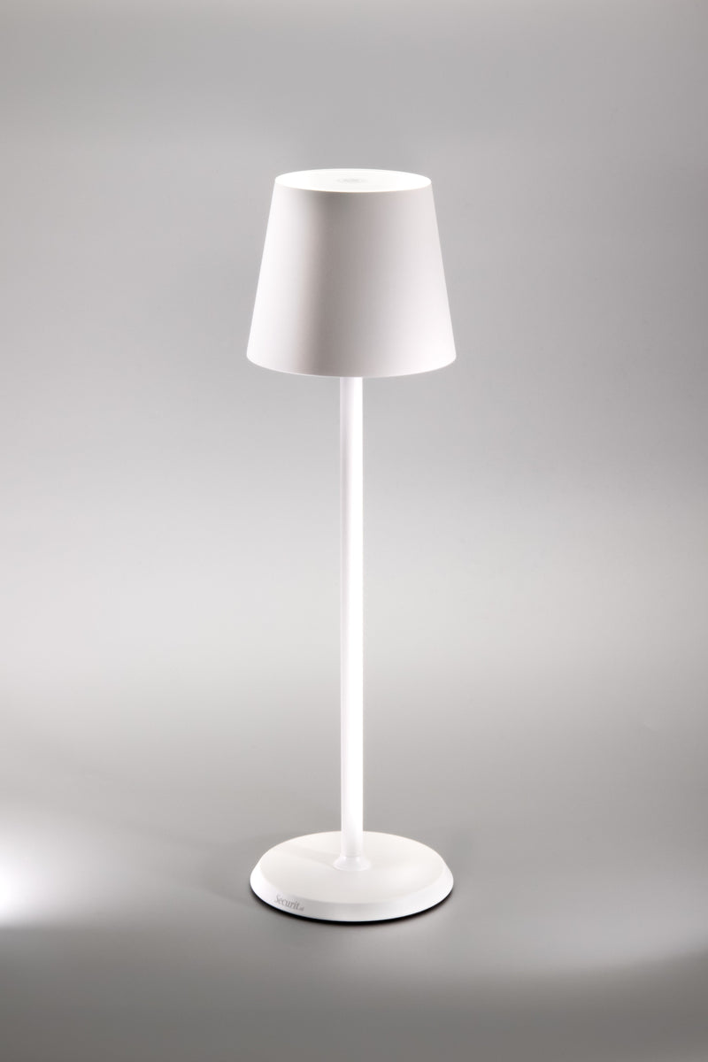 Load image into Gallery viewer, Securit Lighting Set - Feline Table Lamps White (Pack of 6) + 10-Port Multicharger
