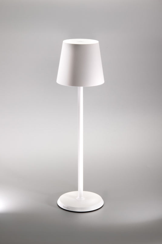 Securit Lighting Set - Feline Table Lamps White (Pack of 6) + 10-Port Multicharger